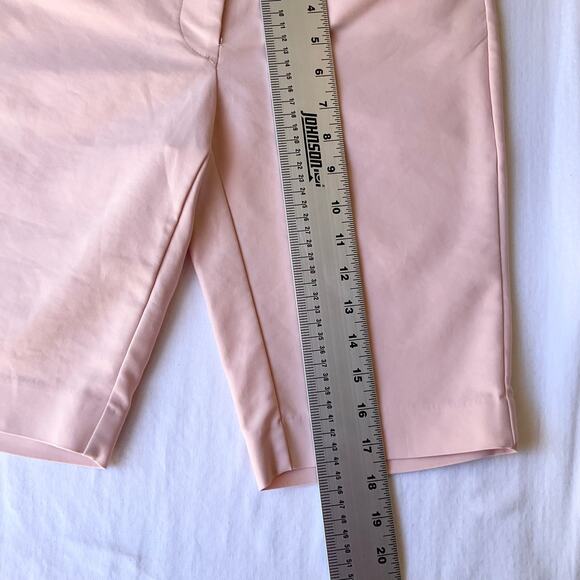 Mossimo Stretch Extensible Women Dress Shorts size 2 Above Knee Sweet Pink - Picture 4 of 9